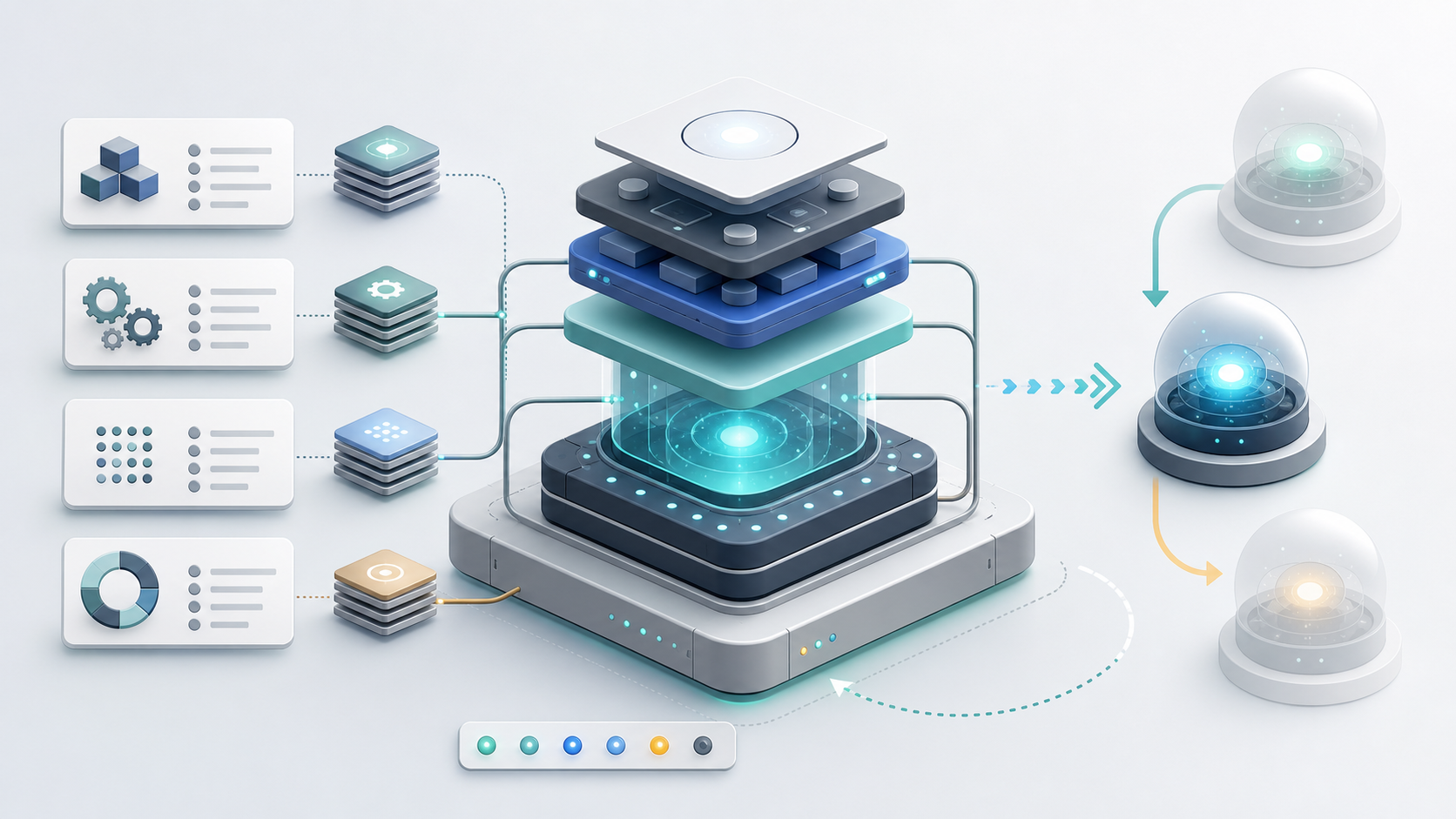 runtime services 将资源、配置和 active session 重新装配的教学图